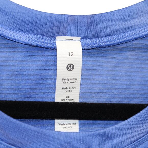 Swiftly Tech Long Sleeve 2.0 Race Length Marble Dye Blue Size 12 - Picture 7 of 7